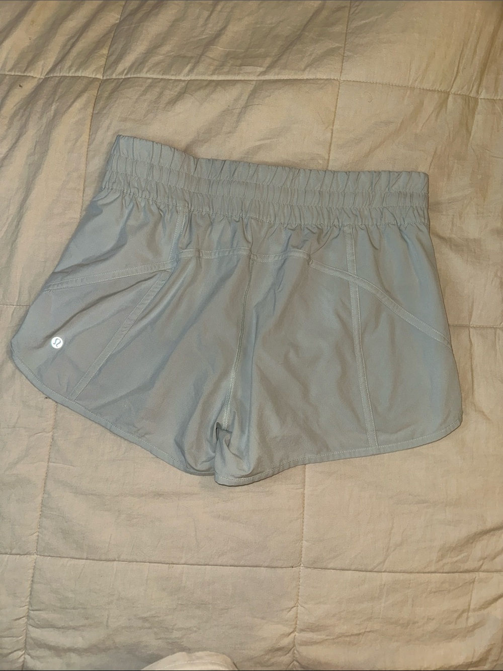 lululemon athletica Light Blue Women's Athletic Shorts - Picture 4 of 6
